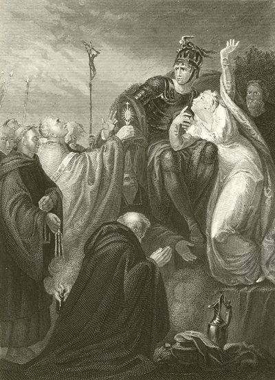 St Augustine before Ethelbert by Henry Tresham